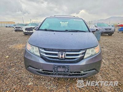 Piąte zdjęcie samochodu w środku: 2014 HONDA ODYSSEY EX VIN:5FNRL5H45EB111008 - miniatura