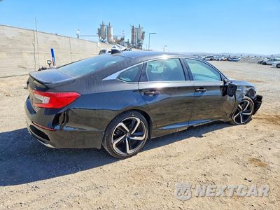 Trzecie zdjęcie samochodu z tyłu: 2022 HONDA ACCORD HYBRID SPORT VIN:1HGCV3F24NA034762 - miniatura