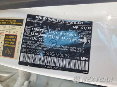 Zdjęcie 14 z 14 samochodu: 2013 MERCEDES-BENZ GLK 350 VIN:WDCGG5HB6DG073099 - miniatura