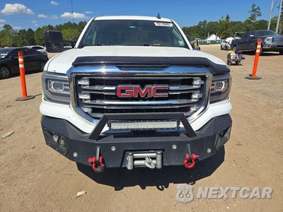 Piąte zdjęcie samochodu w środku: 2018 GMC SIERRA K1500 SLT VIN:3GTU2NEC2JG403731 - miniatura