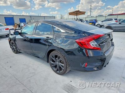 Drugie zdjęcie samochodu z przodu: 2019 HONDA CIVIC SPORT VIN:19XFC2F81KE203967 - miniatura