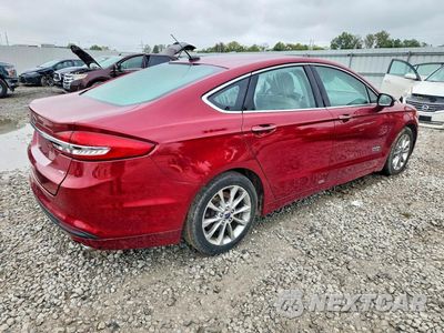 Trzecie zdjęcie samochodu z tyłu: 2017 FORD FUSION SE PHEV VIN:3FA6P0PU1HR331878 - miniatura
