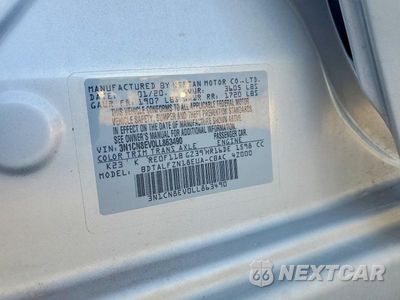Zdjęcie 12 z 12 samochodu: 2020 NISSAN VERSA SV VIN:3N1CN8EV0LL863490 - miniatura
