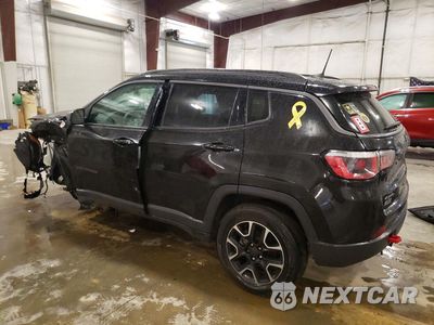 Drugie zdjęcie samochodu z przodu: 2019 JEEP COMPASS TRAILHAWK VIN:3C4NJDDB8KT674635 - miniatura