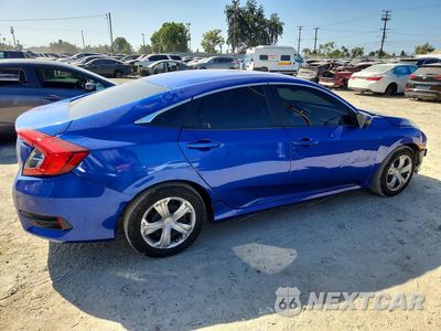 Trzecie zdjęcie samochodu z tyłu: 2017 HONDA CIVIC LX VIN:2HGFC2F55HH516766 - miniatura