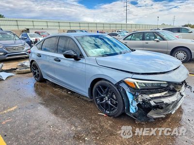 Czwarte zdjęcie samochodu z boku: 2022 HONDA CIVIC SPORT VIN:19XFL2H8XNE009584 - miniatura