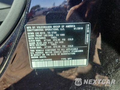 Zdjęcie 13 z 13 samochodu: 2019 VOLKSWAGEN ATLAS SE VIN:1V2UR2CA6KC533252 - miniatura