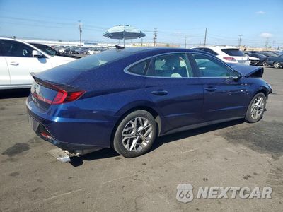 Trzecie zdjęcie samochodu z tyłu: 2021 HYUNDAI SONATA SEL VIN:5NPEF4JA1MH086205 - miniatura