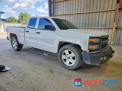 Czwarte zdjęcie samochodu z boku: 2014 CHEVROLET SILVERADO C1500 VIN:1GCRCPEHXEZ127640 - miniatura