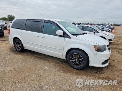 Czwarte zdjęcie samochodu z boku: 2014 DODGE GRAND CARAVAN SXT VIN:2C4RDGCGXER335809 - miniatura