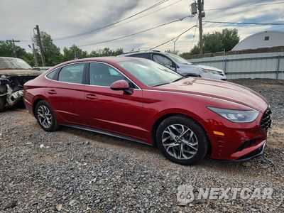 Czwarte zdjęcie samochodu z boku: 2023 HYUNDAI SONATA SEL VIN:KMHL64JA3PA265943 - miniatura