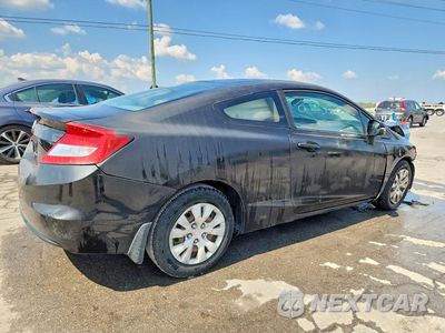 Trzecie zdjęcie samochodu z tyłu: 2012 HONDA CIVIC LX VIN:2HGFG3B51CH566461 - miniatura