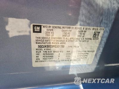 Zdjęcie 12 z 12 samochodu: 2015 CHEVROLET SILVERADO K1500 LTZ VIN:3GCUKSEC8FG301789 - miniatura