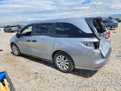 Drugie zdjęcie samochodu z przodu: 2018 HONDA ODYSSEY LX VIN:5FNRL6H25JB106924 - miniatura