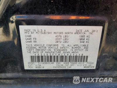 Zdjęcie 13 z 13 samochodu: 2012 MITSUBISHI GALANT ES VIN:4A32B3FF0CE024240 - miniatura