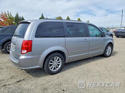 Trzecie zdjęcie samochodu z tyłu: 2014 DODGE GRAND CARAVAN SXT VIN:2C4RDGCG8ER427405 - miniatura