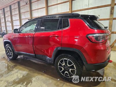 Drugie zdjęcie samochodu z przodu: 2025 JEEP COMPASS TRAILHAWK VIN:3C4NJDDN5ST551000 - miniatura
