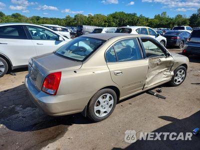 Trzecie zdjęcie samochodu z tyłu: 2003 HYUNDAI ELANTRA GLS VIN:KMHDN45D03U601097 - miniatura