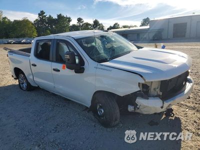 Czwarte zdjęcie samochodu z boku: 2020 CHEVROLET SILVERADO K1500 CUSTOM VIN:3GCUYBEF8LG383043 - miniatura
