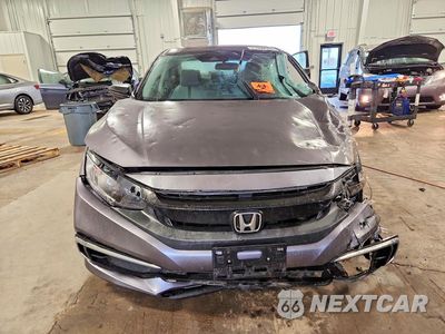 Piąte zdjęcie samochodu w środku: 2020 HONDA CIVIC LX VIN:19XFC2F67LE004809 - miniatura