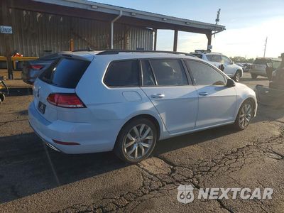 Trzecie zdjęcie samochodu z tyłu: 2019 VOLKSWAGEN GOLF SPORTWAGEN S VIN:3VWY57AU2KM507784 - miniatura