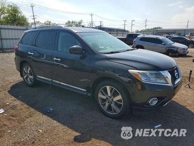 Czwarte zdjęcie samochodu z boku: 2015 NISSAN PATHFINDER S VIN:5N1AR2MN3FC664260 - miniatura