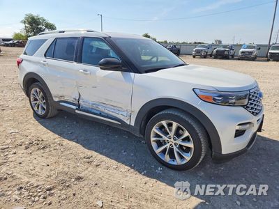 Czwarte zdjęcie samochodu z boku: 2021 FORD EXPLORER PLATINUM VIN:1FM5K8HCXMGC18209 - miniatura