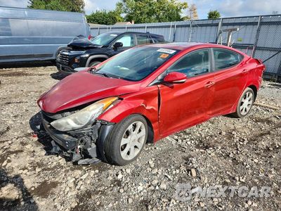 2012 HYUNDAI ELANTRA LIMITED KMHDH4AE5CU338899 - główne zdjęcie licytacji z USA - miniatura
