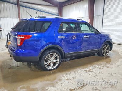 Trzecie zdjęcie samochodu z tyłu: 2015 FORD EXPLORER LIMITED VIN:1FM5K8F8XFGB82247 - miniatura