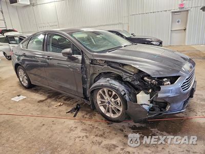 Czwarte zdjęcie samochodu z boku: 2020 FORD FUSION SE VIN:3FA6P0HDXLR235979 - miniatura
