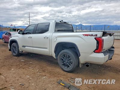 Drugie zdjęcie samochodu z przodu: 2025 TOYOTA TUNDRA PLATINUM VIN:5TFWA5DB2SX328479 - miniatura