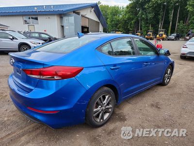 Trzecie zdjęcie samochodu z tyłu: 2018 HYUNDAI ELANTRA SEL VIN:5NPD84LF7JH232150 - miniatura