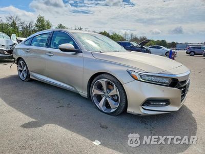 Czwarte zdjęcie samochodu z boku: 2018 HONDA ACCORD TOURING VIN:1HGCV1F98JA003087 - miniatura