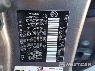 Zdjęcie 12 z 12 samochodu: 2024 TOYOTA CAMRY SE VIN:4T1S11AK5RU901880 - miniatura
