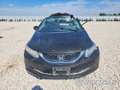 Piąte zdjęcie samochodu w środku: 2013 HONDA CIVIC EX VIN:19XFB2F88DE009233 - miniatura