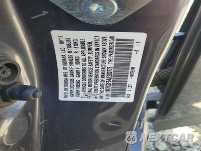 Zdjęcie 12 z 12 samochodu: 2018 HONDA CIVIC LX VIN:19XFC2F54JE200775 - miniatura