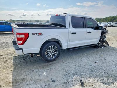 Trzecie zdjęcie samochodu z tyłu: 2022 FORD F150 SUPERCREW VIN:1FTFW1E88NFC44013 - miniatura