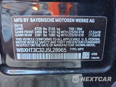 Zdjęcie 12 z 12 samochodu: 2018 BMW X1 XDRIVE28I VIN:WBXHT3C32J5L28965 - miniatura