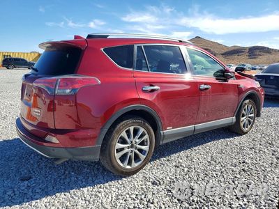 Trzecie zdjęcie samochodu z tyłu: 2018 TOYOTA RAV4 HV LIMITED VIN:JTMDJREV9JD229942 - miniatura