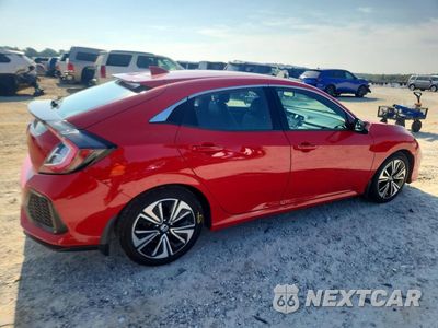 Trzecie zdjęcie samochodu z tyłu: 2018 HONDA CIVIC EXL VIN:SHHFK7H78JU217618 - miniatura