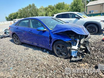 Czwarte zdjęcie samochodu z boku: 2023 HYUNDAI ELANTRA SEL VIN:KMHLM4AG8PU630187 - miniatura