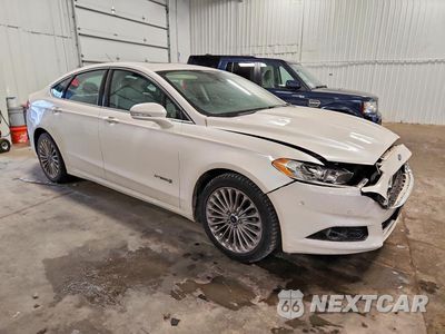 Czwarte zdjęcie samochodu z boku: 2014 FORD FUSION TITANIUM HEV VIN:3FA6P0RU6ER393284 - miniatura