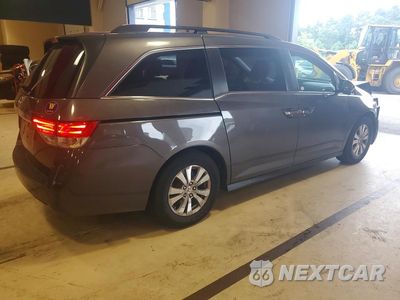 Trzecie zdjęcie samochodu z tyłu: 2015 HONDA ODYSSEY EX VIN:5FNRL5H48FB124983 - miniatura