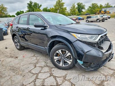 Czwarte zdjęcie samochodu z boku: 2019 HONDA CR-V LX VIN:2HKRW6H34KH233988 - miniatura