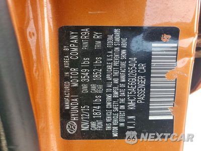 Zdjęcie 13 z 13 samochodu: 2016 HYUNDAI ACCENT SE VIN:KMHCT5AE6GU265404 - miniatura
