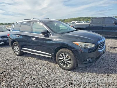 Czwarte zdjęcie samochodu z boku: 2014 INFINITI QX60 BASE VIN:5N1AL0MM5EC547193 - miniatura
