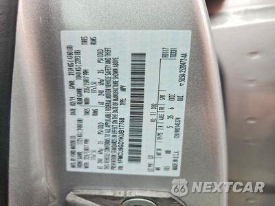 Zdjęcie 13 z 13 samochodu: 2019 FORD ESCAPE SE VIN:1FMCU9GD1KUB17768 - miniatura