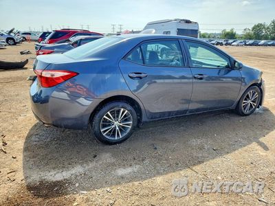 Trzecie zdjęcie samochodu z tyłu: 2017 TOYOTA COROLLA LE VIN:2T1BURHE0HC787020 - miniatura