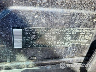 Zdjęcie 12 z 12 samochodu: 2023 HYUNDAI SANTA FE SEL VIN:5NMS2DAJ8PH611776 - miniatura