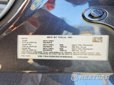 Zdjęcie 13 z 13 samochodu: 2026 TESLA MODEL Y VIN:7SAYGDED5TF695926 - miniatura